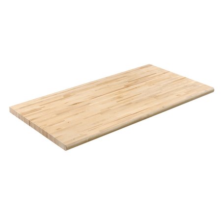 GLOBAL INDUSTRIAL Workbench Top - Maple Butcher Block Safety Edge, 60 W x 30 D x 1-3/4 Thick 601367